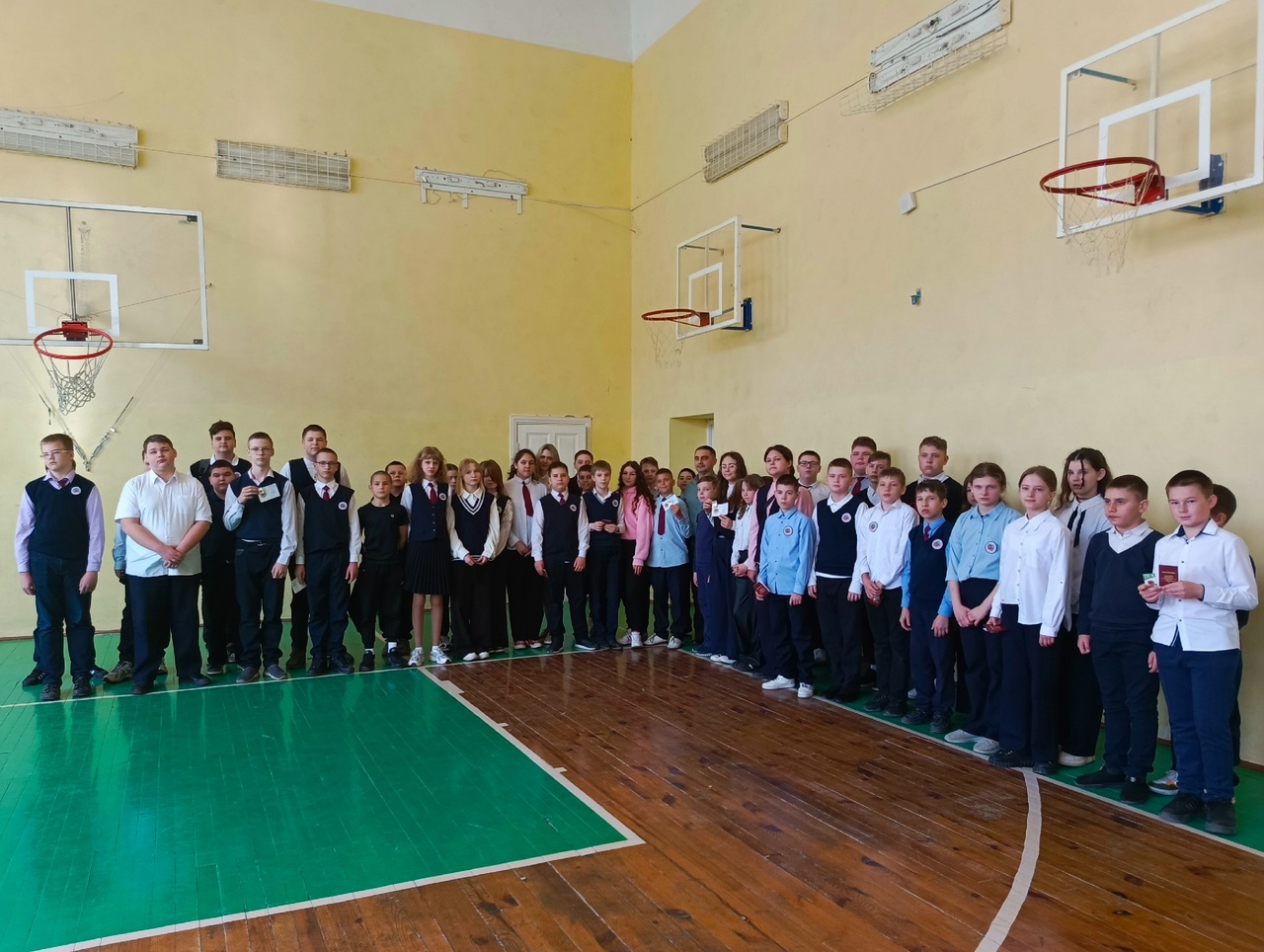 Награждение в Шуберской  СОШ.